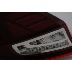 OSRAM LEDriving Taillights Full LED suitable for Ford Fiesta MK7.5 Facelift (2013-2017) Dynamic Sequential Turning Lights Black 