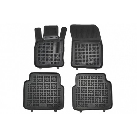 Floor Mats Rubber Black suitable for Ford KUGA MK III (2019-up)