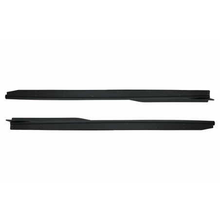 Add-On Side Skirts Extensions Splitters suitable for Ford Mustang Mk6 VI Sixth Generation (2015-2020) GT 500 Design