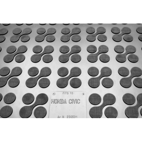Rubber Trunk Mat Black suitable for Honda CIVIC X (2017-up) Sedan