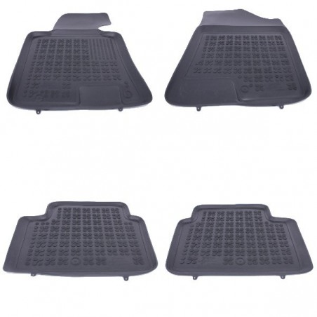 Grindų kilimėlis Guminis Juodas HYUNDAI i30 II Hetchback Wagon 2012+, tinka KIA Cee'd II Hetchback Wagon 2012-2018, ProCee'd 201