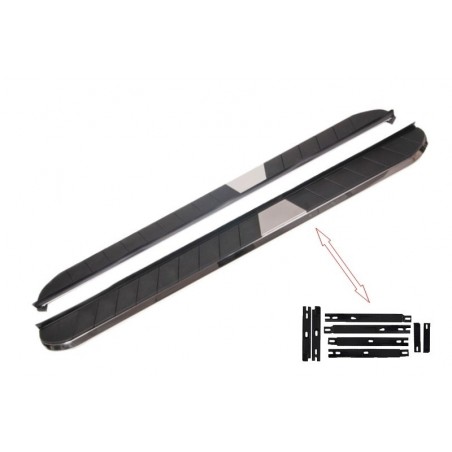 Brackets Running Boards Side Steps suitable for Hyundai Tucson III TL (2015-up)