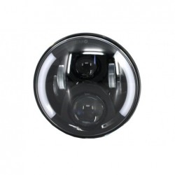 7 colių CREE LED priekiniai žibintai tinka Jeep Wrangler JK (2007-2017) Mercedes G-Class W463 (1989-2017) Land Rover Defender Ha