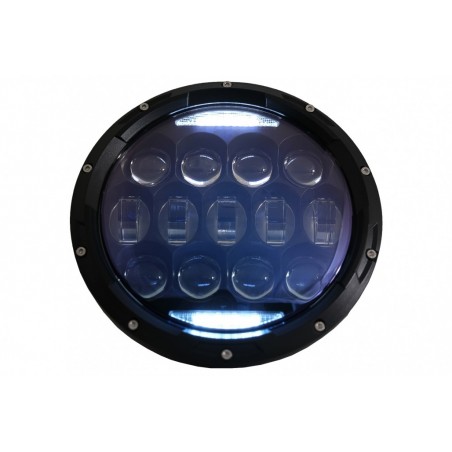 7 Inch CREE LED Headlights Amber Halo DRL suitable for Jeep Wrangler TJ & JK (1997-2018)