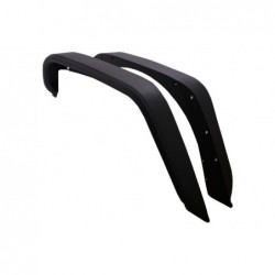 Rear Crusher Tube Flat Steel Fender Flares suitable for Jeep Wrangler / Rubicon JK (2007-2017)
