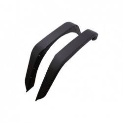 Rear Crusher Tube Flat Steel Fender Flares suitable for Jeep Wrangler / Rubicon JK (2007-2017)