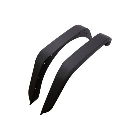 Rear Crusher Tube Flat Steel Fender Flares suitable for Jeep Wrangler / Rubicon JK (2007-2017)