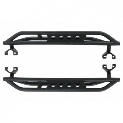 Running Boards Side Steps Nerf Bars suitable for Jeep Wrangler Rubicon JK (2007-2017) 2 Doors Iron