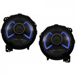 Full LED Headlights suitable for Jeep Wrangler IV JL/JLU (2018-up) Light Bar