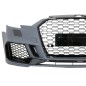 Front Bumper suitable for Audi A3 8V Facelift (2016-2019) Sedan Cabrio RS3 Design Brilliant Black