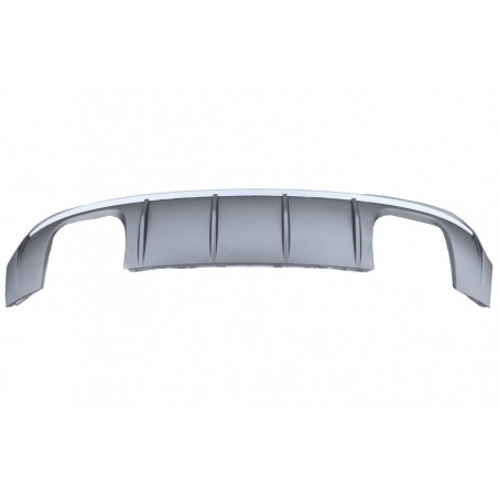 Rear Bumper Valance Diffuser suitable for Audi A3 8V Facelift (2016-2019) S-Line Bumper Sedan Convertible S3 Design