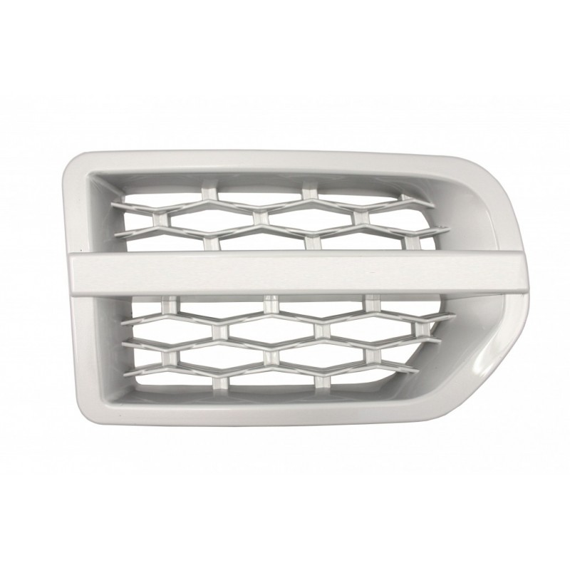 Side Vent suitable for Land Range Rover Discovery III (2006-2009) Hawke Autobiography Design Silver