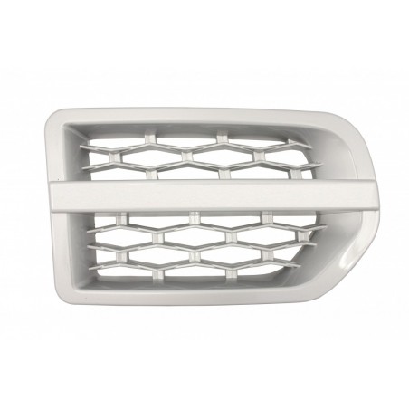 Side Vent suitable for Land Range Rover Discovery III (2006-2009) Hawke Autobiography Design Silver