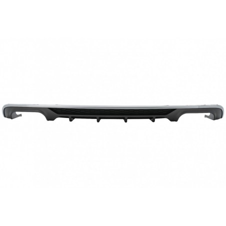 Rear Bumper Valance Diffuser suitable for Audi A3 8V Facelift Sedan Convertible (2016-2019) Standard Bumper SE S3 Design