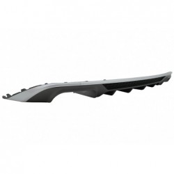 Rear Bumper Valance Diffuser suitable for Audi A3 8V Facelift Sedan Convertible (2016-2019) Standard Bumper SE S3 Design