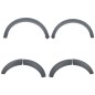 Wheel Arches Extension Trim Mouldings Fender Flares suitable for Land Rover Range Rover Discovery IV (2009-2016)