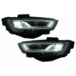 LED Headlights suitable for Audi A3 8V Facelift (2016-2019) Upgrade for Xenon
