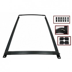 Stogo bagažinės Stogo bėgių skersinių strypų sistema, tinkama Land Range Rover Vogue III L322 (2002–2013 m.)