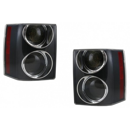 Taillights suitable for Land Range Rover Vogue III L322 (2002-2009) Halogen Bulb Supercharged Design Facelift Smoke Edition
