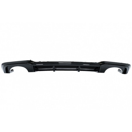 Rear Bumper Valance Diffuser suitable for Audi A3 8V Facelift (2016-2019) Sedan Cabrio RS3 Design only S-line Bumper Piano Black