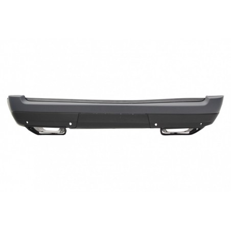 Rear Bumper with Exhaust Muffler Tips suitable for Range Rover Vogue IV L405 (2013-2017) Upgrade to Facelift 2018+ SVO Design