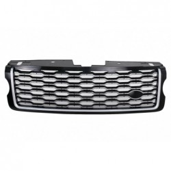 Central Grille suitable for Range Rover Vogue L405 (2013-2017) Autobiography Design conversion to 2018 Look Black & Chrome Editi