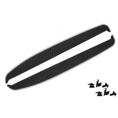 Running Boards Side Steps suitable for Land Range Rover Sport L320 (2005-2013) with Pre-cut Door Sills