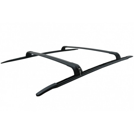Stogo bagažinės Stogo bėgių skersinių strypų sistema, tinkama Land Rover Range Rover Sport L320 (2005–2013 m.)
