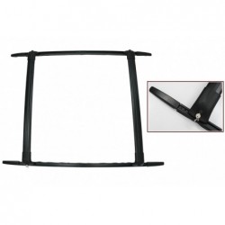 Stogo bagažinės Stogo bėgių skersinių strypų sistema, tinkama Land Rover Range Rover Sport L320 (2005–2013 m.)
