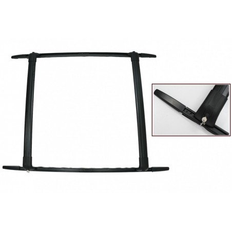 Stogo bagažinės Stogo bėgių skersinių strypų sistema, tinkama Land Rover Range Rover Sport L320 (2005–2013 m.)