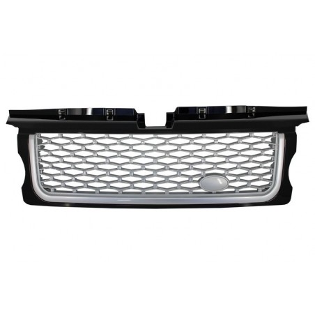 Centrinės grotelės ir šoninės ventiliacijos angos, tinkamos Land Range Rover Sport L320 (2005-2008) Autobiografinė išvaizda Juod
