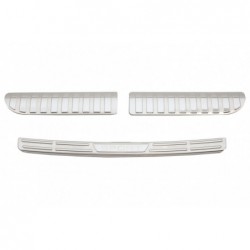 Rear Bumper Protector Sill Plate Foot Plate Aluminum Cover suitable for Range Rover Sport L494 (2014-up)