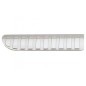 Rear Bumper Protector Sill Plate Foot Plate Aluminum Cover suitable for Range Rover Sport L494 (2014-up)