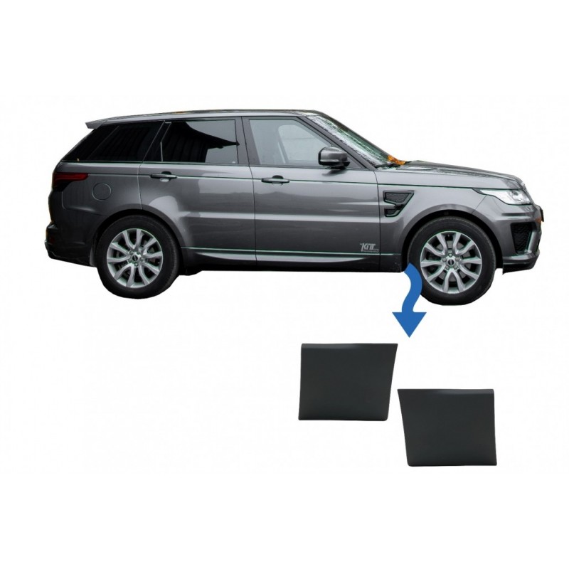 Priekiniai apatiniai sparno bagetai, tinkami Land Rover Range Rover Sport L494 (2013 m.) Juoda