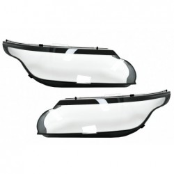 Headlights Lens Glasses suitable for Land Range Rover Sport SUV L494 (2013-2017) Clear Glass Optics