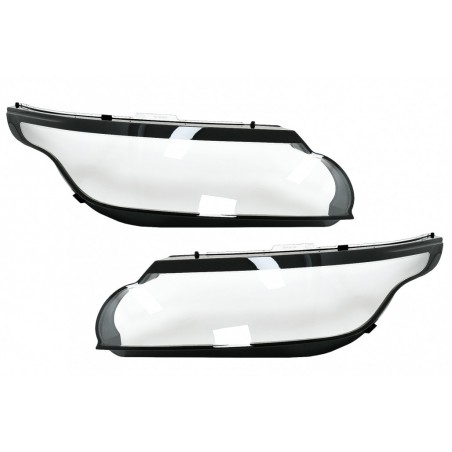 Headlights Lens Glasses suitable for Land Range Rover Sport SUV L494 (2013-2017) Clear Glass Optics