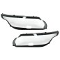 Headlights Lens Glasses suitable for Land Range Rover Sport SUV L494 (2013-2017) Clear Glass Optics