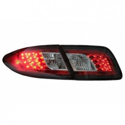 LED galiniai žibintai tinka Mazda 6 Sedan GG1 (08.2002-08.2007) Juodi