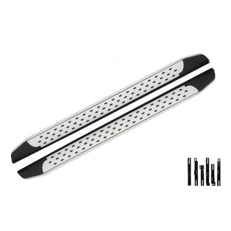 Bėgimo lentos šoninės pakopos, tinkamos MAZDA CX-5 KE (2012-2017) OEM dizainui