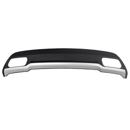 Rear Diffuser and Exhaust Tips Tailpipe Package suitable for Mercedes A-Class W176 (2012-2018) Sport Pack