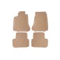 Floor Mat Beige Rubber suitable for MERCEDES A Classe W176 (2012-2018) GLA X156 (2013-)