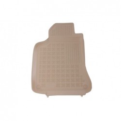 Floor Mat Beige Rubber suitable for MERCEDES A Classe W176 (2012-2018) GLA X156 (2013-)