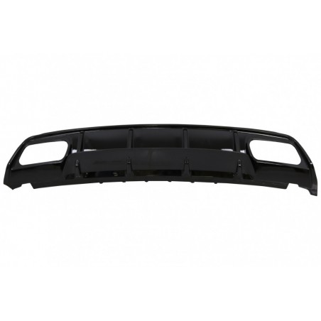 Valance galinis difuzorius Black Edition tinka Mercedes A-Class W176 Facelift (2012-2018) A45 Design