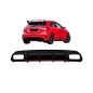 Rear Bumper Valance Diffuser suitable for Mercedes W176 A-Class (2012-2018) A45 Facelift Design Red Edition