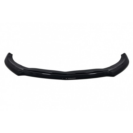 Front Bumper Lip Extension suitable for Mercedes A-Class W176 AMG Facelift (2015-2018) Piano Black
