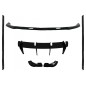Aero Body Kit suitable for Mercedes A-Class W176 Sport Line (2015-2018) Piano Black
