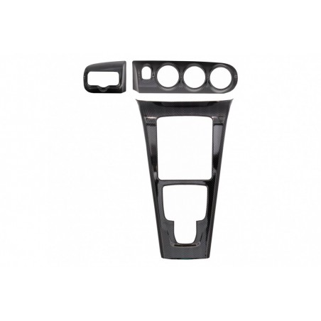 Inner Decoration Console Air condition Pannel Dashboard and Car Headlight Switch Frame Trim Carbon Film suitable for Mercedes A-