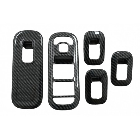 Car Window Glass Lift Switch Button Cover Trim suitable for Mercedes A-Class W177 V177 (2018-Up) LHD