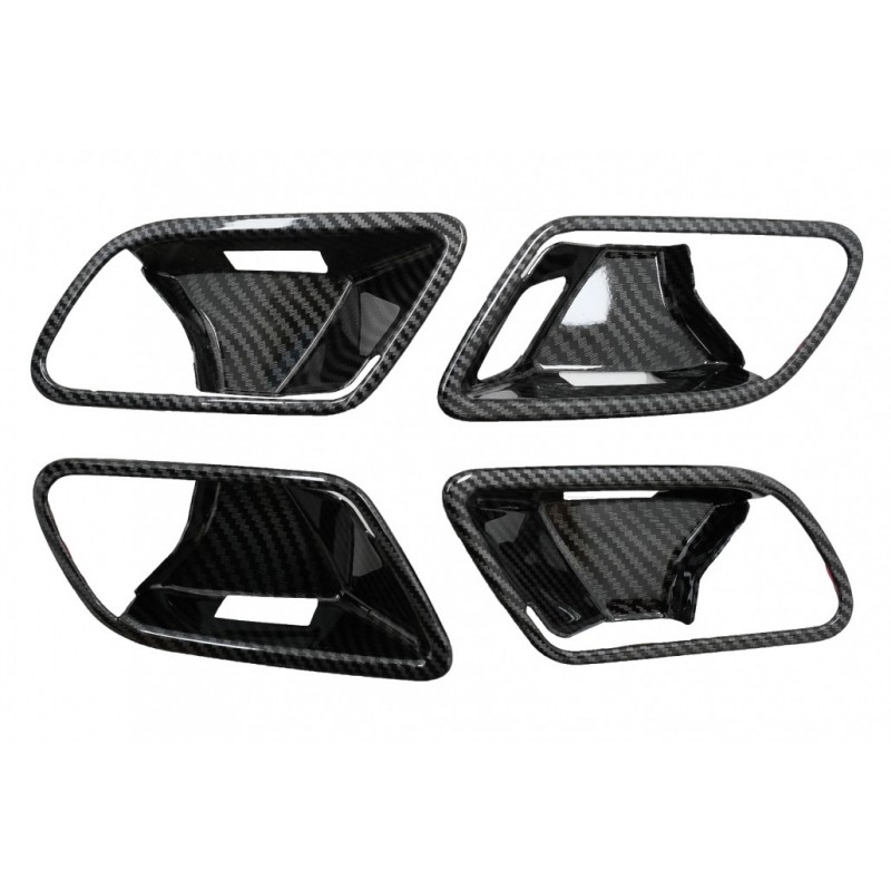 Vidinės durų dangtelio rankenos dubens apdaila, tinka Mercedes A klasės W177 V177 (2018-Up) LHD Carbon