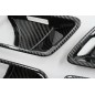 Vidinės durų dangtelio rankenos dubens apdaila, tinka Mercedes A klasės W177 V177 (2018-Up) LHD Carbon